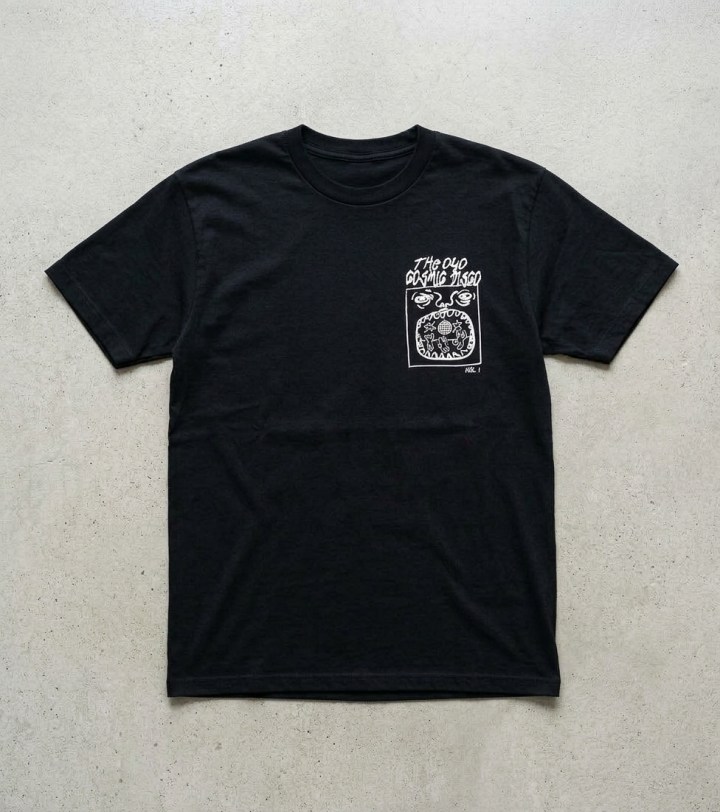 The Oyo Cosmic Disco: Vol. I T-shirt with pocket print
